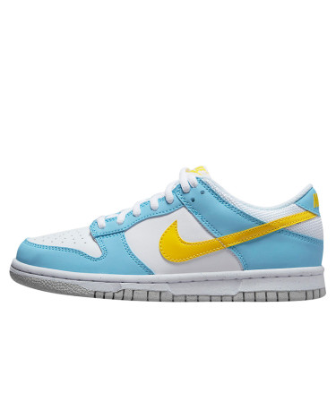 Sneakers Nike Dunk Low Next Nature White Blue Yellow DX3382-400 Blue