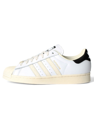 Кроссовки Adidas Superstar White Beige Black ID4675 Белый