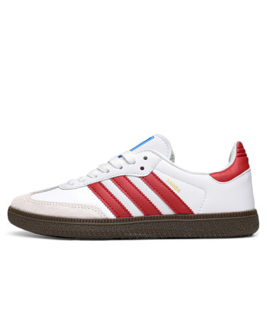 Кросівки Adidas Samba White Red Білий/червоний