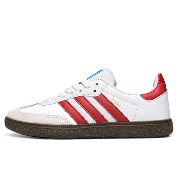 Adidas Samba White Red
