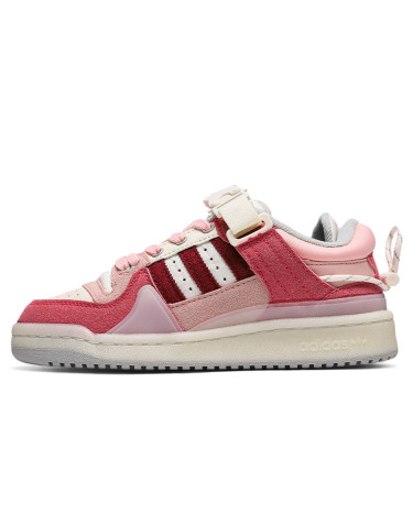 Кросівки Adidas Forum Low Bad Bunny White Pink Рожевий