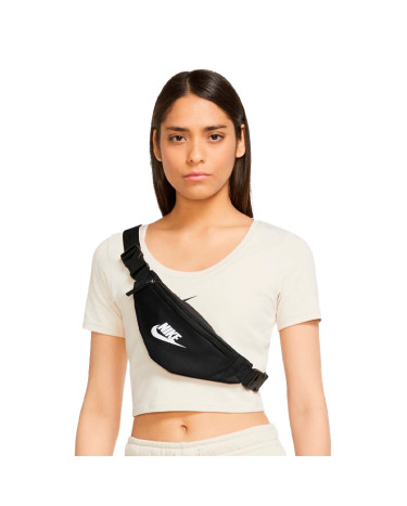 Сумки Сумка на пояс Nike HERITAGE WAISTPACK DB0488-010 Чорний/білий