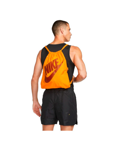 Сумки Сумка мішок Nike NK HERITAGE DRAWSTRING DC4245-717 Помаранчевий