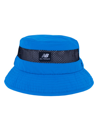 Headwear Панама New Balance Lifestyle Bucket Hat LAH21101SBU Blue