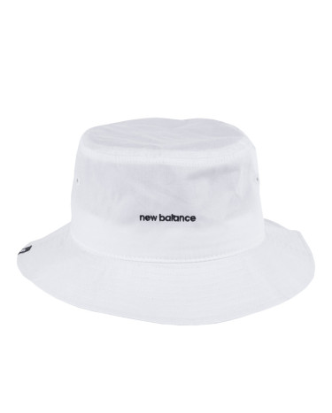 Головні убори Панама New Balance Bucket Hat LAH13003WT Білий