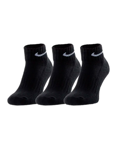 Шкарпетки/Гетри Шкарпетки Nike CUSH QTR 3PR-VALUE 108 SX4926-001 Чорний