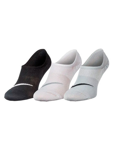Шкарпетки/Гетри Шкарпетки Nike NK EVERYDAY PLUS LTWT FOOTIE SX5277-927 Білий, Чорний, Сірий