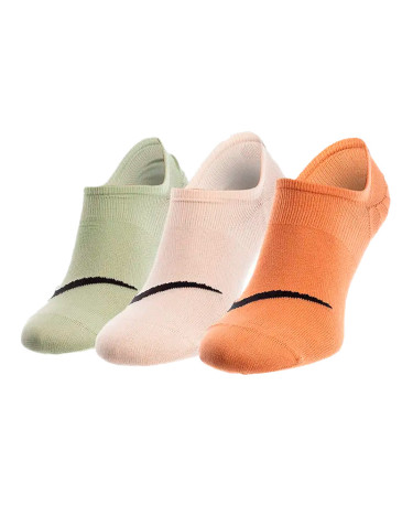 Шкарпетки/Гетри Шкарпетки Nike EVERYDAY PLUS LTWT FOOTIE SX5277-991 Бежевий, М'ятний, Рудий