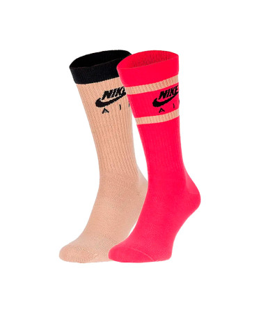 Шкарпетки/Гетри Шкарпетки Nike EVER DA ESSENTIAL CREW DH6170-911 Червоний, Бежевий