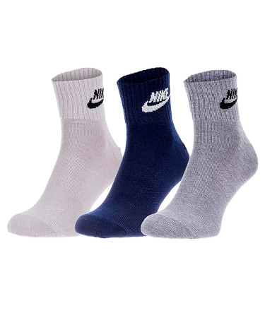 Шкарпетки/Гетри Шкарпетки Nike EVERYDAY ESSENTIAL AN DX5074-903 Білий, Cиній, Сірий