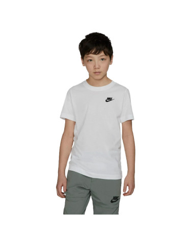 T-shirts T-shirt Nike NSW TEE EMB FUTURA AR5254-100 White