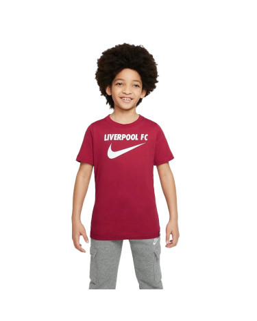 T-shirts Nike LFC NK SWOOSH TEE DJ1535-608 Red