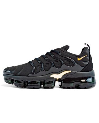 Кроссовки Nike Air VaporMax Plus Black Gold Черный