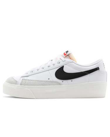 Sneakers Nike Blazer Low Platform White Black DJ0292-101 Black/white