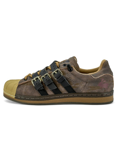 Sneakers Adidas Superstar x Melting Sadness H06344 Brown