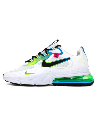 Sneakers Nike Air Max 270 React Worldwide Pack White CK6457-100 Multicolored