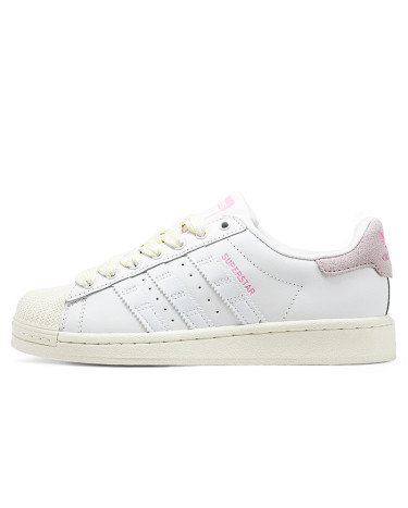 Кросівки Adidas Superstar White Pink Білий