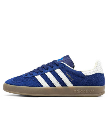 Кросівки Adidas Gazelle Indoor Blue Bird Gum H06260 Білий/синій