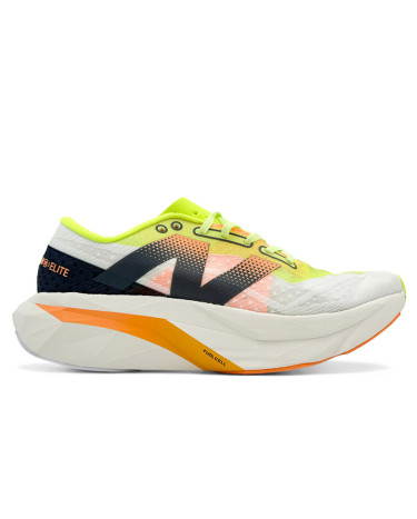 Sneakers New Balance FuelCell Rebel V4 White Bleached Lime Glo MFCXLL4 Multicolored