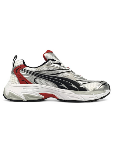 Sneakers Puma Morphic Base White Grey Black Red Multicolored