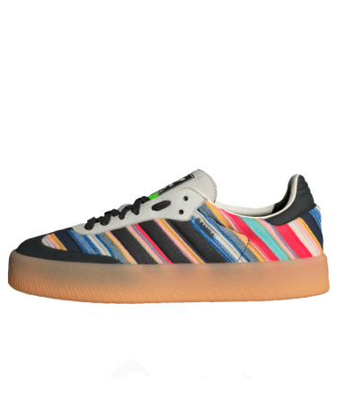 Кросівки Adidas Samba x KSENIASCHNAIDER Black Multi-Color Gum ID0444 Різнокольорові
