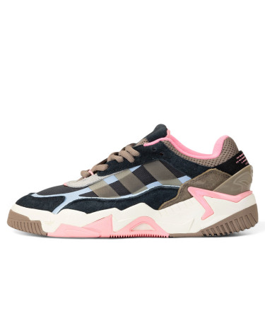 Кросівки Adidas Niteball II Khaki Black Pink Різнокольорові