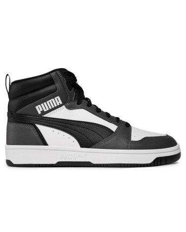 Sneakers Puma Rebound Mid Shadow Grey Black 392326-03 White/gray