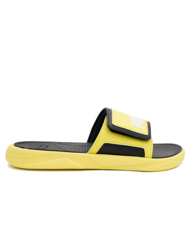 Flip-flops and sandals Puma Royalcat Comfort Lime Sheen 372280-30 Yellow