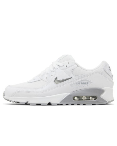 Кросівки Nike Air Max 90 White Grey FN8005-100 Білий/сірий