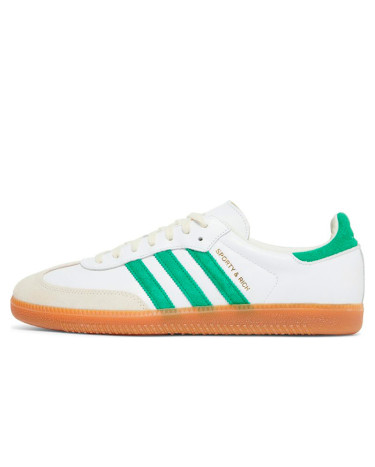 Кросівки Adidas Sporty & Rich x Samba White Green HQ6075 Білий/зелений