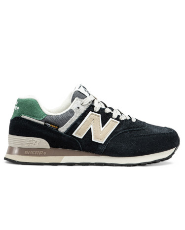 Sneakers New Balance 574 Cordura Black Beige Green Multicolored
