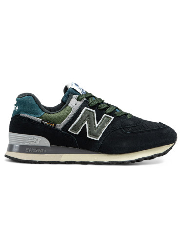 Sneakers New Balance 574 Cordura Black Green Black/green
