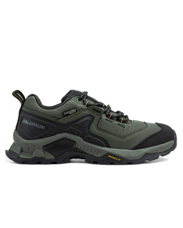 Trekking shoes Salomon Quest Element Khaki Black Thinsulate Nonsplip Olive