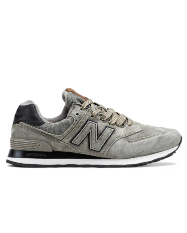 Sneakers New Balance 574 Grey Black Grey