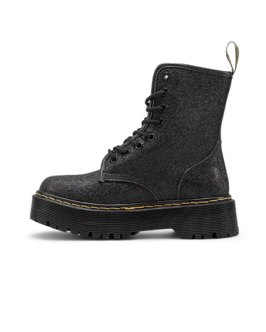 Dr. Martens Jadon Leather Platform Boots Galaxy Сірий