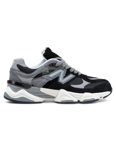 Кроссовки New Balance 9060 Cordura Grey Black White Черный/серый
