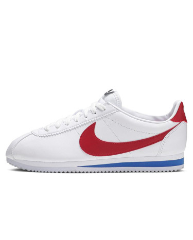 Sneakers Nike Classic Cortez Leather White Red 807471-103 Multicolored