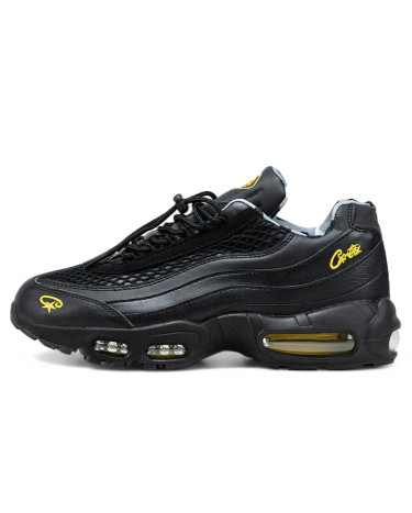 Кросівки Nike Air Max 95 x Corteiz Black Tour Yellow FB2709-003 Чорний