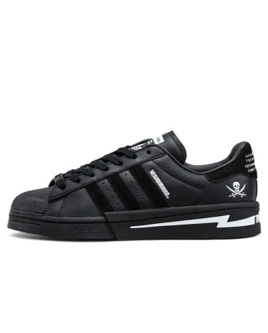 Кросівки Adidas Superstar x Neighborhood Black White Чорний/білий