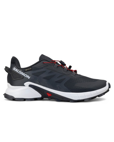SneakersTrekking shoes Salomon Supercross 4 Gore-Tex Black White L41106800 Black/white