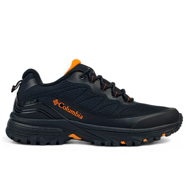 Columbia Gore-Tex Black Orange С ФЛИСОМ