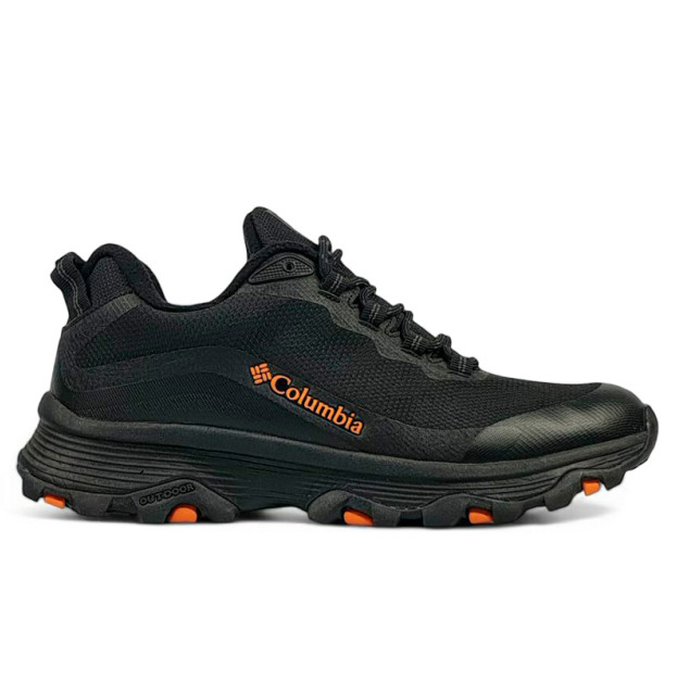 Columbia Outdoor Black Orange С ФЛИСОМ