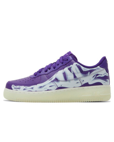Кросівки Nike Air Force 1 Low Purple Skeleton CU8067-500 Фіолетовий