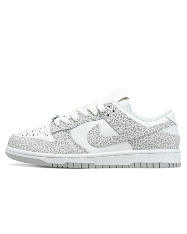 Кросівки Nike Dunk Low Safari Print Pack Phantom FV6516-001 Білий/сірий