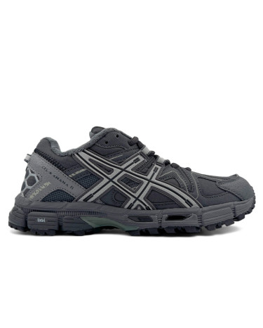 Кросівки Asics Gel Kahana 8 Black Grey З ФЛІСОМ Сірий