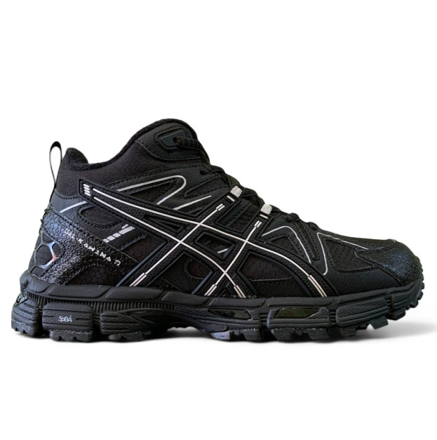 Asics Gel Kahana 8 High Black White Stripes С МЕХОМ