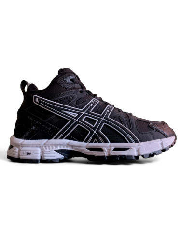 Кросівки Asics Gel Kahana 8 High Black White З ХУТРОМ Чорний/білий