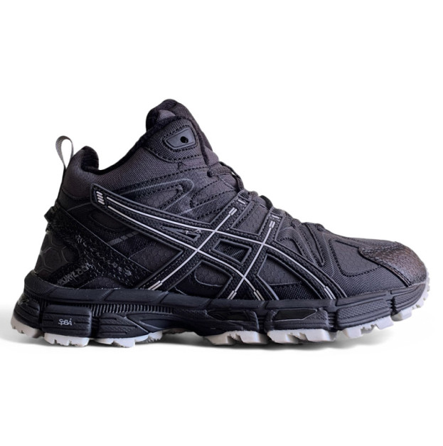 Asics Gel Kahana 8 High Black White С МЕХОМ