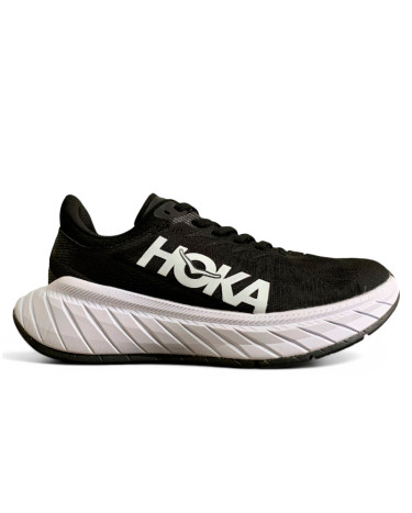 Кросівки Hoka One Carbon X Black White Чорний/білий