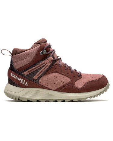 Трекинговые ботинки Merrell Wildwood Mid LTR WP 100050982 Бордовый